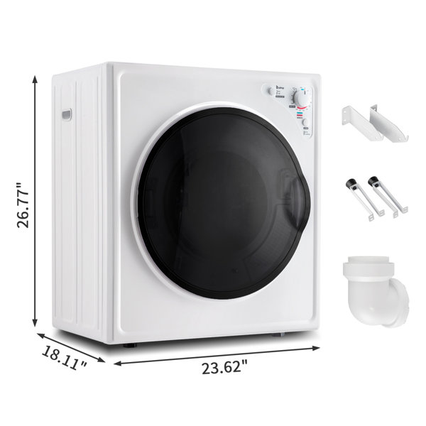 Winado 2.6 Cubic Feet Electric Stackable Dryer & Reviews Wayfair